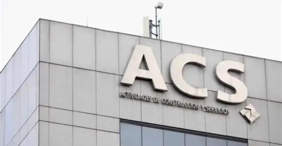 ACS Group recluta peón de servicios con salario anual promedio de 24 000 € y beneficios