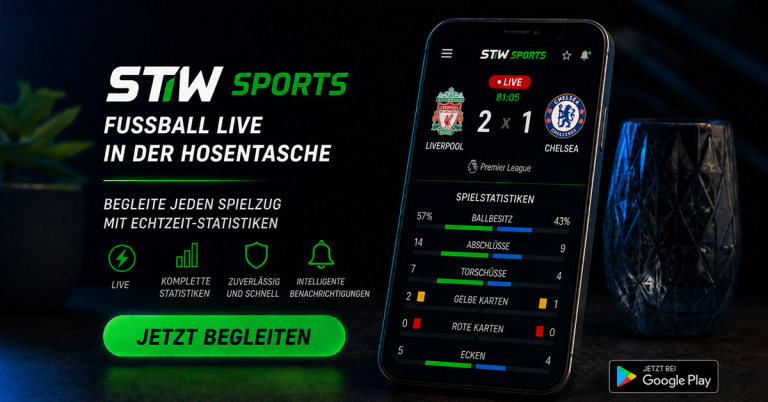 Die 5 meistgenutzten Fußball-Apps — und warum eine heraussticht